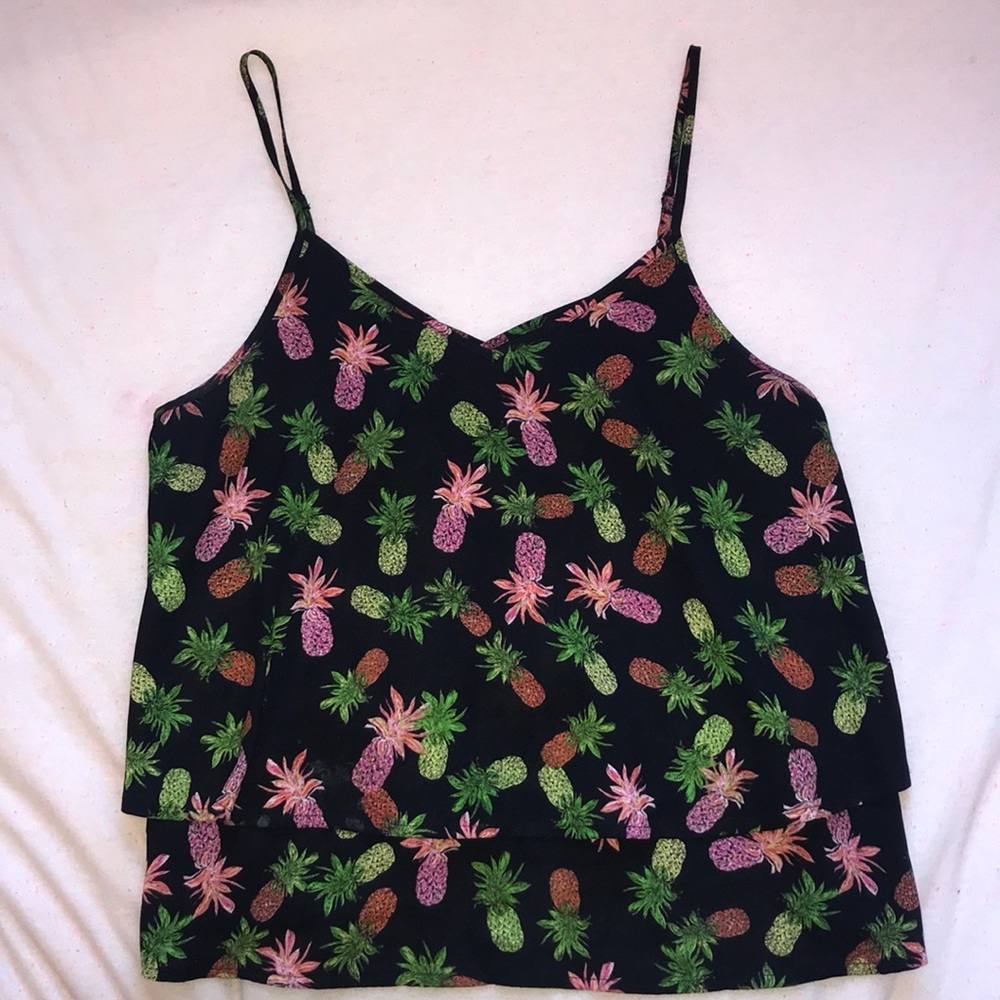 totally cute pineapple tank